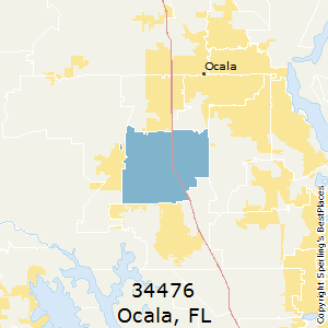 Ocala,Florida County Map