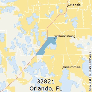 Orlando,Florida County Map