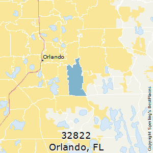 Orlando,Florida County Map