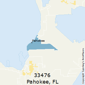 Pahokee,Florida County Map