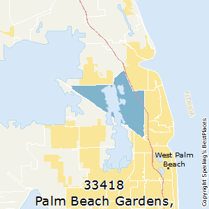 Palm_Beach_Gardens,Florida County Map