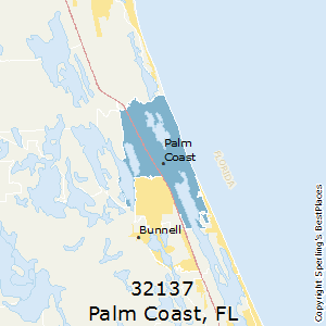 Palm_Coast,Florida County Map