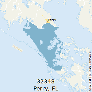 Perry,Florida County Map
