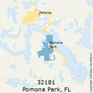 Pomona_Park,Florida County Map