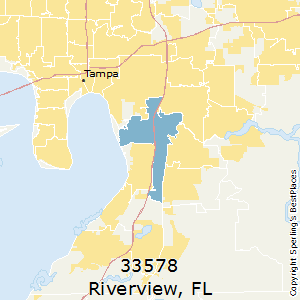 Riverview,Florida County Map