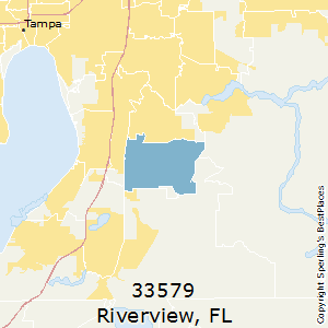 Riverview,Florida County Map