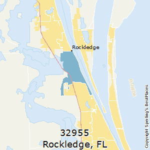 Rockledge,Florida County Map