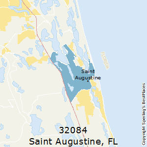 St Augustine Zip Code Map Best Places to Live in Saint Augustine (zip 32084), Florida