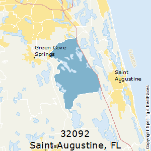 Saint_Augustine,Florida County Map