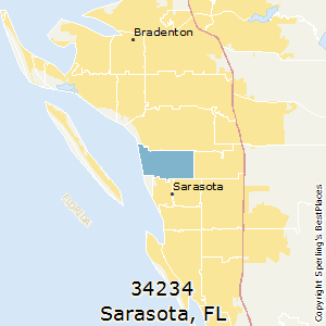 Sarasota,Florida County Map