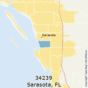 Sarasota,Florida County Map