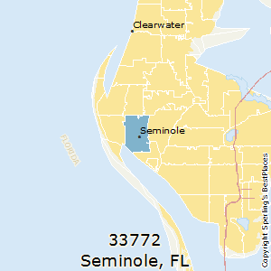 Seminole,Florida County Map