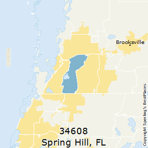 spring hill fl zip code map Best Places To Live In Spring Hill Zip 34608 Florida spring hill fl zip code map