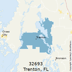 Trenton,Florida County Map