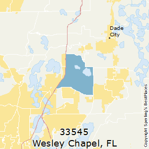 Wesley_Chapel,Florida County Map
