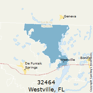 Westville,Florida County Map