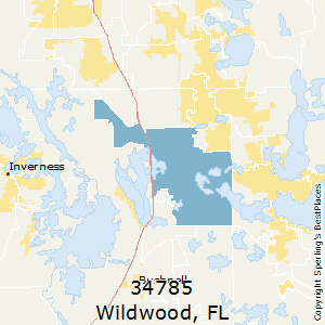 Wildwood,Florida County Map