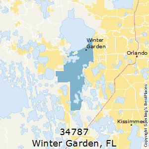 Winter_Garden,Florida County Map