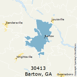 Bartow,Georgia County Map