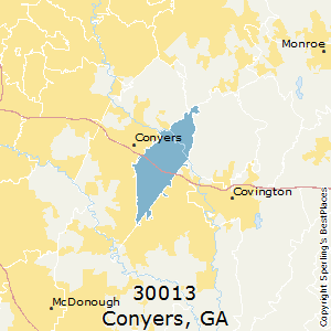 conyers ga zip code map Best Places To Live In Conyers Zip 30013 Georgia conyers ga zip code map