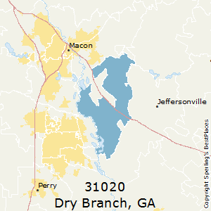 Dry_Branch,Georgia County Map