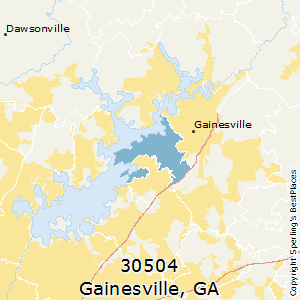 Gainesville Ga Zip Code Map Best Places To Live In Gainesville (Zip 30504), Georgia