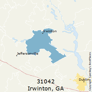 Irwinton,Georgia County Map