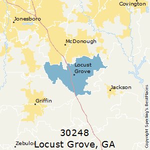 Locust_Grove,Georgia County Map