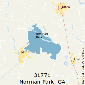 Norman_Park,Georgia County Map