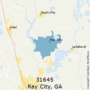 Ray_City,Georgia County Map