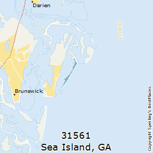 Sea_Island,Georgia County Map