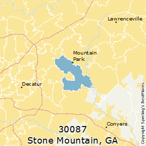 Stone Mountain Zip Code Map Best Places to Live in Stone Mountain (zip 30087), Georgia