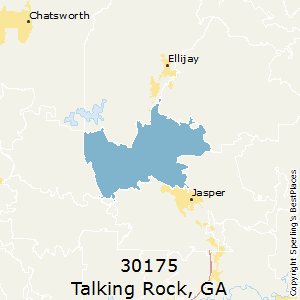 Talking_Rock,Georgia County Map