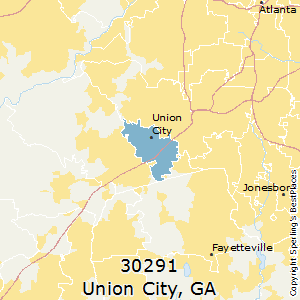 Union_City,Georgia County Map