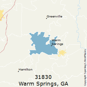 Warm_Springs,Georgia County Map
