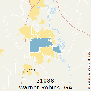 warner robins ga zip code map Best Places To Live In Warner Robins Zip 31088 Georgia warner robins ga zip code map