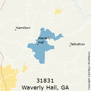 Waverly_Hall,Georgia County Map