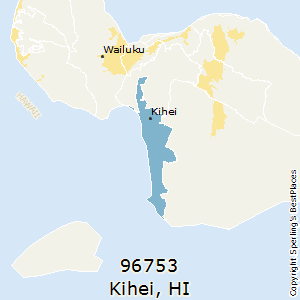 Kihei,Hawaii County Map