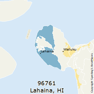 Lahaina,Hawaii County Map