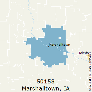 Marshalltown,Iowa(50158) Zip Code Map
