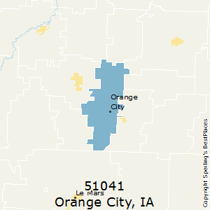 Orange City Iowa Map - Florida zip code map