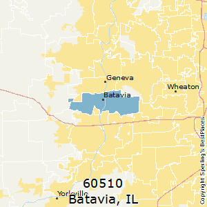 Batavia,Illinois County Map