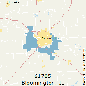 Bloomington Il Zip Codes Map World Map Atlas