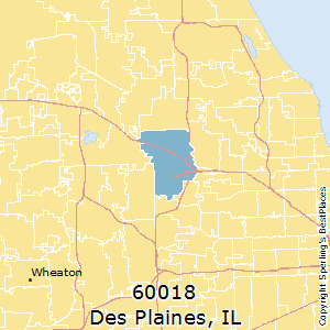 Des_Plaines,Illinois County Map