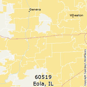 Eola,Illinois County Map
