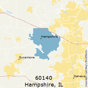 Hampshire,Illinois County Map