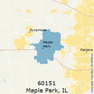 Maple_Park,Illinois County Map