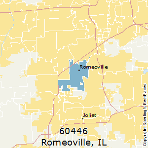 Romeoville Zip Code Map Best Places To Live In Romeoville (Zip 60446), Illinois