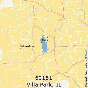 Villa_Park,Illinois County Map