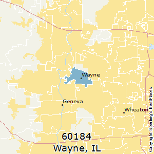 Wayne,Illinois County Map